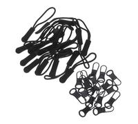 Gadpiparty 4 ensembles Kit de Tirettes de Remplacement Zipper Pull Détachables pour Sac à Dos Bagages Vêtements Réparation Sans Outils Design Unique Antidérapant Polyvalent