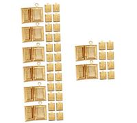 Gadpiparty 4 Ensembles Pendentifs De Collier Mignon Sainte Bible Charme Catholique Charmes De Collier De Bricolage Collier Pendentif Bricolage Cuivre Golden 10 Pièces * 4