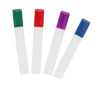 Gadpiparty 4 Pièces Boîte de Rangement Transparente pour Aiguilles à Tricoter Lot de Tubes Plastique Colorés Organisateur Portable pour Aiguilles Longues pour Couture et Tricot