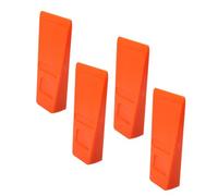 Gadpiparty 4 pièces Coin de Fendage Plastique Outil Abattage avec Pointes Antidérapantes Accessoire Portable pour Tronçonnage et Abattage Sécurisé des Arbres