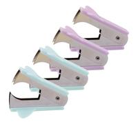 Gadpiparty 4 pièces Déchire Agrafes Portable Outil Dégrafeur de Bureau Mini Dégrafeuse et Pratique pour Bureau et Usage Domestique