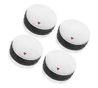 Gadpiparty 4 pièces Lot Boutons de Commande Barbecue Gaz Interrupteur Rotatif Ergonomique Électroplacé Résistant Aux Rayures Compatible Poêle et Four