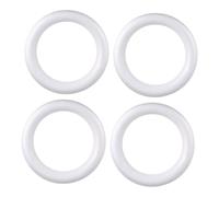 Gadpiparty 4 Pièces Lot de Anneaux Mousse Diy pour Couronnes Décoratives Accessoires Artisanaux Personnalisables pour Fêtes et Mariages