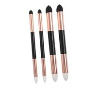 Gadpiparty 4 Pièces Lot Stylos Éponge Double Tête Mélangeurs Réutilisables et Lavables pour Dessin Artistique Pastel Ombres et Détails Outils de Blending pour Artistes et Amateurs