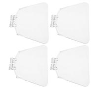 Gadpiparty 4 pièces Protège-œil Transparent pour Meuleuse de Banc Accessoires de Protection Anti-éclaboussures Cache-poussière Remplaçable Lunettes de Sécurité pour Atelier