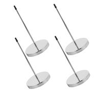 Gadpiparty 4 Pièces Support à Tickets Acier Inoxydable Résistant Chaleur Humidité Porte-reçus pour Restaurant et Bureau Organise Commandes pour Service Rapide et Lot