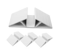 Gadpiparty 4 pièces Triangle Renfort Plastique pour Barrières et Clôtures Support Stables et Sécurisés pour Portes Garçon Fille et Panneaux Bois