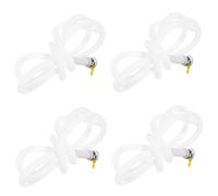 Gadpiparty 4 Pièces Tuyau de vidange du climatiseur raccord coudé de raccord de tuyau de vidange tuyau de vidange de climatiseur portable tuyau évacuation climatiseur mobile eau tube souple