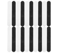 Gadpiparty 40 Coussinets Autocollants Anti-Transpiration pour Chapeau en Tissu Non Tissé, Jetables, Design Ergonomique, 20 Noirs et 20 Blancs, Confort pour Casques et Casquettes