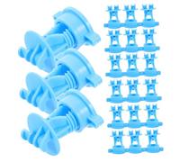 Gadpiparty 40 pièces Isolateurs de Clôture Électrique pour Poteaux Isolateurs Fil Plastifié Résistants Aux Intempéries Haute Isolation et Fixation Fil sans Perte Énergie pour Clôture Animaux