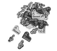 Gadpiparty 40 Pièces Mini Erasers Music Note And Piano Shapes For Portable Soft Grip Classroom Supplies For Preschool And Elementary