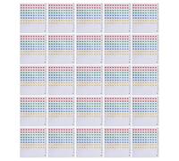 Gadpiparty 400 Pièces Autocollants Pointeurs de Carte en Papier Amovibles pour Marquage Précis, pour Camping et Géographie en Classe, Étiquettes Drapeau Rouges