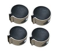 Gadpiparty 4pièces Boutons Cuisinière Gaz Alliage Zinc Interrupteurs Robustes Pour Four Plaque Cuisson Fixation Facile Compatible Fourneau Domestique