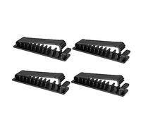 Gadpiparty 4pièces Organisateur De Câbles Adhésif Réglable Clips De Rangement Pour Câbles Gestion Des Câbles Pour Chargeurs Usb Et Fils Électriques