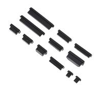 Gadpiparty 5 Ensembles Lot de Bouchons Anti-poussière pour Ordinateur Portable Air Retina Protection Compacte et Élastique des Ports Prolongation Durée de Vie du Boîtier