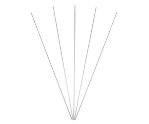 Gadpiparty 5 Pièces Aiguille à Enfiler pour Ver de Pêche, Acier Inoxydable | Montage pour Carpe et Eau Douce, Poignée Propre, Boîte Pratique, Couleur Argenté