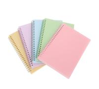Gadpiparty 5 Pièces Cahier à Spirale A5 80 Pages Lignées, Papier Acier | Étudiants, Réunions et Comptes Rendus, Couverture Rigide, Ouverture Facile, Écriture Nette, Format Pratique