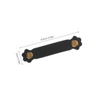 Gadpiparty 5 Pièces Enrouleur De Casque Cat Claw Étui Pour Casque Filaire Attaches De Câble Pour De Chargement Porte-traits Pour Écouteurs Câblés Porte-câble Mignon Faux Cuir