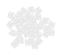 Gadpiparty 50 pièces Clips Connecteurs Transparents pour Chaînette à Billes Accessoires pour Stores Verticaux Romains et Enrouleurs Rechange et Facile à Installer