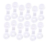 Gadpiparty 50 pièces Clips de Fixation pour Toile Ombre Plastique Pinces Solides pour Filet Anti-Insectes et Serre Clips Réutilisables pour Jardin et Protection Solaire