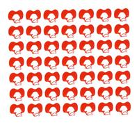 Gadpiparty 50 pièces Lot de Lunettes Épaisses Anti-picotement pour Canards et Accessoires Agricoles pour Protection Du Bec Empêchent les Attaques sans Gêner Alimentation Ni Mobilité