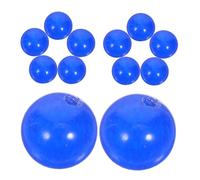 Gadpiparty 50 Pièces Perles Naturelles Lapis-lazuli Bleues Rondes pour Création Bijoux DIY Bracelets Colliers Décorations