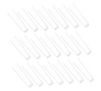 Gadpiparty 50 Pièces Transparent Pencil Caps Extenders Plastic Tip Protectors For Pencil And Pen Tips Lightweight And Portable For School Office Home Use