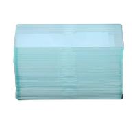 Gadpiparty 50pièces Lames de Verre de Laboratoire pour Microscope Lames Concaves Simples pour Spécimens Aquatiques Observation Facile et Protection Intégrité