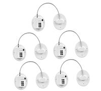 Gadpiparty 5pièces Verrou De Réfrigérateur Digitale Sans Clé Pour Garçon Fille Sécurisez Vos Meubles Système De Combinaison Pratique Et Durable Protection Pour Garçon Fille Et