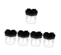Gadpiparty 5pièces Washing Machine Drain Filter Assembly Compatible with Various Models Easy to Install Prevents Clogs and Blockages