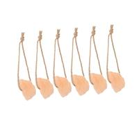 Gadpiparty 6 pièces Bloc de Sel à Lécher Naturel Organique pour Chevaux Bovins Cerfs et Lapins Riche en Éléments Trace Facile à Utiliser pour Animaux Élevage