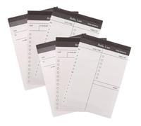 Gadpiparty 6 Pièces Bloc Notes Planning Détachable Agenda Bureau Portable avec To Do List et Daily Planner Organisation Quotidienne et Professionnelle