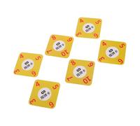 Gadpiparty 6 Pièces Carte Rappel Quantité Restante pour Jeux de Accessoire | Outil Portable et Pratique, pour Compétition Professionnelle ou Réunion Familiale, Améliore L'expérience