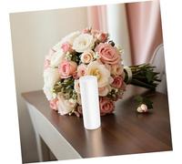 Gadpiparty 6 Pièces Cylindres Mousse Blancs pour Décoration DIY Tubes Polystyrène pour Bricolage Accessoires Festifs pour Noël Mariages et Fêtes