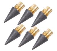 Gadpiparty 6 pièces Lot de Pointes de Rechange pour Crayons sans Encre Recharge Remplaçable Graphite sans Affûtage Écriture et Pratique