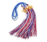 Gadpiparty 6 Pièces Pompons de Toques Accessoires Robustes pour Chapeaux de Remise de Diplômes Décoration Polyvalente pour Cérémonies et Fêtes de Graduation