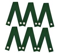 Gadpiparty 6 pièces Sangles de Soutien pour Arbres Jeunes Vertes Attaches Résistantes pour Tuteurage de Plants Protection Vents Forts et Ouragans Liens Ajustables pour Branches Penchées et