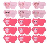Gadpiparty 60 Cartes D'affirmation Positive pour Femmes Images D'axolotl Mexicain, Format Compact, Soutien Émotionnel Quotidien, Cartes Spirituelles Inspirantes pour Pleine Conscience