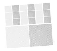 Gadpiparty 60 pièces Mesh Sheets for Mask Eyes Breathable and Eye Mesh Fabric for Fursuit Cosplay DIY Mask Making Durable Comfortable