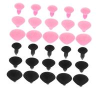 Gadpiparty 60 Pièces Nez De Poupée Nez pour Peluches Fournitures De Fabrication De Poupées Bricolage en Plastique en Peluche DIY Processus De Rotation en Plastique