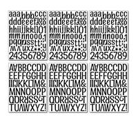 Gadpiparty 6feuilles Autocollants Alphabet Stickers Lettres Pour Tableau Affichage Stickers Muraux Alphabet Chambre Garçon Fille