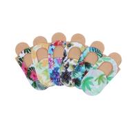 Gadpiparty 6pièces Cache Webcam Ultra Fin Protection Vie Privée Creative Etui Caméra Pc Portable Et Tablette Cache Caméra Léger Abs Design Floral Mixte