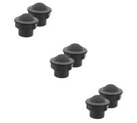 Gadpiparty 6pièces Couvercle De Ventilation Rond Pour Climatisation Rv Déflecteur De Sortie Air Pour Camping-car Installation Facile Et Design Élégant Fuites Et Extraction Rapide De