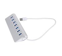 Gadpiparty 7 Hub USB Accessoires Informatiques Hub De Données Portable Adaptateurs De Transfert D'Extension Hub USB 30 Répartiteur USB Hub Multifonction Support De Station d'accueil