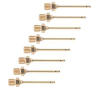 Gadpiparty 8 Pièces Aiguille à Bille Multifonction, Métal Standard | Remplacement de Secours, Ajustement Standard, Cuivre et Laiton, pour Handball et Basketball, Entraînement Collectif