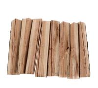 Gadpiparty 8 Pièces Bois de Chauffage Décoratif en Bois pour Cheminée et Barbecue, Résistant la Décomposition, pour Salon et Jardin Rustique
