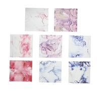 Gadpiparty 8 Pièces Film Transfert Textile avec Motifs Personnalisés pour Shirts Film Transfert Thermique Infusible Durable à Eau Décoloration pour Vêtements Faciles à Appliquer