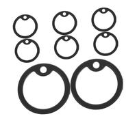 Gadpiparty 8 pièces Silencieux Silicone Protecteur de Médaille Ronde pour Chien et Chat de Anti-Bruit et Protection Étiquette Nominative de Bruit et Protection des Bords pour Collier Animal