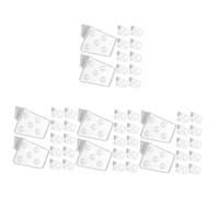 Gadpiparty 80 Pièces Diviseur De Réfrigérateur Tiroir Séparateur De Porte Côté Réfrigérateur Séparateur à Clipser Plaque De Séparation Du Réfrigérateur Plastique Étagère Multifonction