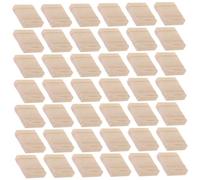 Gadpiparty 800 Pièces Blank Wooden Letter Tiles Craft Slices For DIY Creative Projects Home Decoration Family Activities